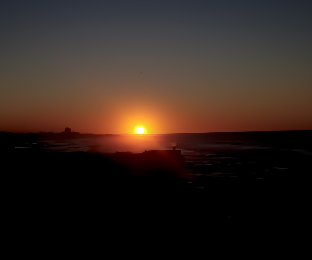 sunset, sunrise, paysage, beautiful, horizon, ocean, nature, sea, beach, beautiful paysage, sun, bright colors